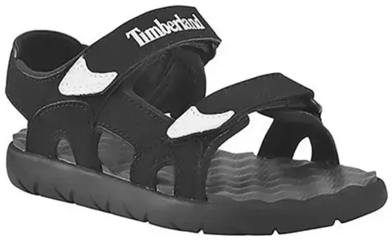 Сандалии Timberland "Perkins Row 2-Strap", с застежкой-липучкой, черный