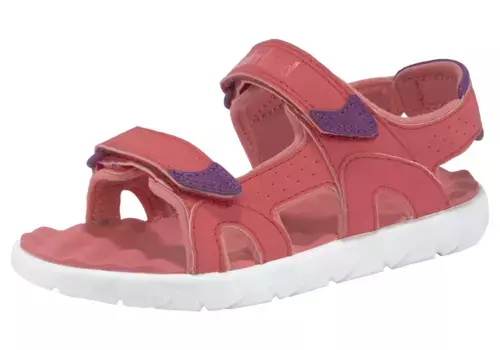 Сандалии Timberland "Perkins Row 2-Strap", с застежкой-липучкой, розовый