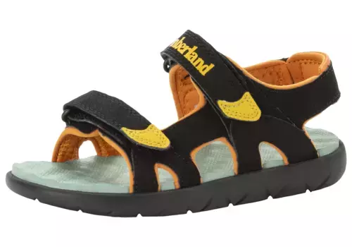 Сандалии Timberland "Perkins Row 2 STRAP SANDAL", с застежкой-липучкой, черный