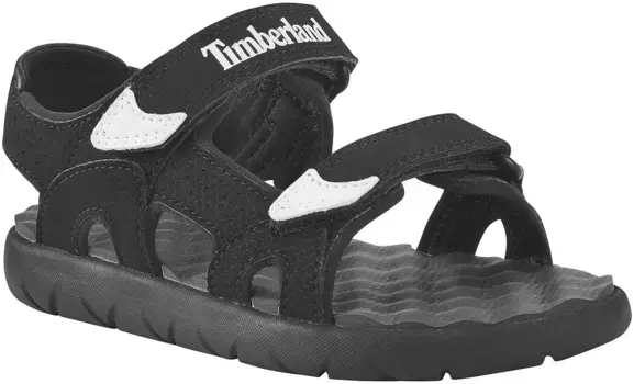 Сандалии Timberland "Perkins Row 2 STRAP SANDAL", с застежкой-липучкой, черный