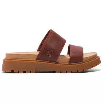 Сандалии Timberland Women's Clairemont Way Slide Sandal, цвет Dark Red Full Grain