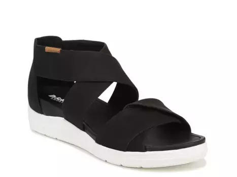 Сандалии Time Off Fun Wedge Sandal Dr. Scholl'S, черный