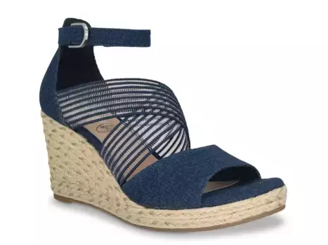 Сандалии Tizane Espadrille Wedge Sandal Impo, индиго