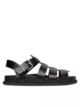 Сандалии Tjw Fisherman Patent Sandal EN0EN02874 Tommy Jeans, черный