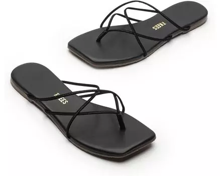 Сандалии TKEES Square Toe Elle, черный