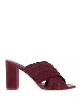 Сандалии Tod'S, бордовый