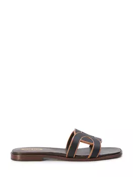 Сандалии Tod'S Leather, черный
