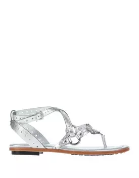 Сандалии Tod'S, серебро