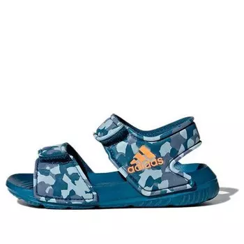 Сандалии toddler/baby altaswim i lightweight cozy casual sandals blue Adidas, синий