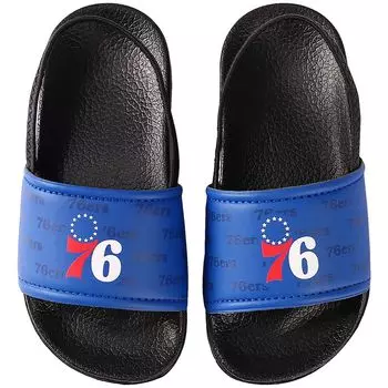 Сандалии Toddler FOCO Philadelphia 76ers Wordmark Legacy Unbranded
