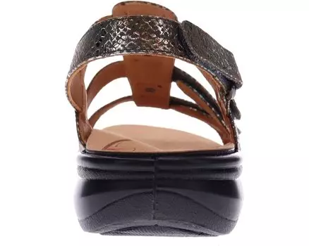 Сандалии Toledo Revere, павлиний питон