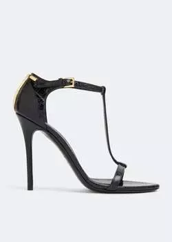 Сандалии Tom Ford Iconic T, черный