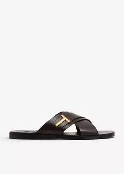 Сандалии Tom Ford Preston, бордовый