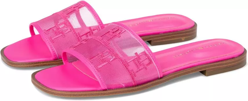 Сандалии Tommy Hilfiger Tesia, цвет Medium Pink Mesh Logo
