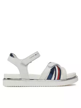 Сандалии Tommy Hilfiger Velcro Sandal T3A2-33240-0273 S, белый