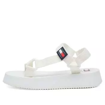 Сандалии Tommy Jeans Eva Sandal, экрю