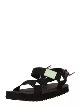 Сандалии Tommy Jeans Sandals, черный