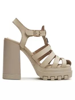 Сандалии Tommy Jeans Tjw Heel Fisherman Sandal EN0EN02458, бежевый