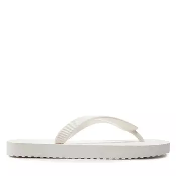 Сандалии Tommy Jeans Tjw Logo Flip Flop EN0EN02447 Ecru YBL, экрю