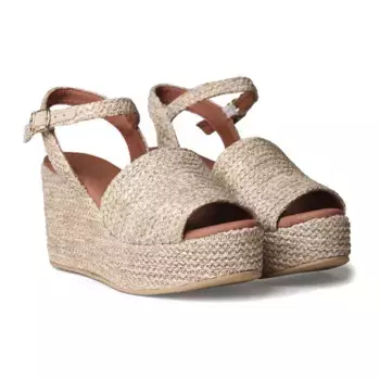 Сандалии Toni Pons Tulia esparto wedge, бежевый