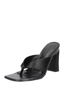 Сандалии TOPSHOP T-Bar Sandals, черный