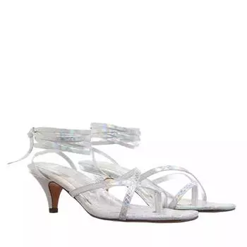 Сандалии toral metallic leather sandals plata Toral, серебряный
