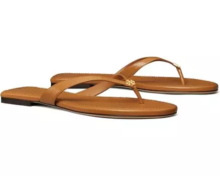 Сандалии Tory Burch Classic Flip Flop, цвет Caramel Corn