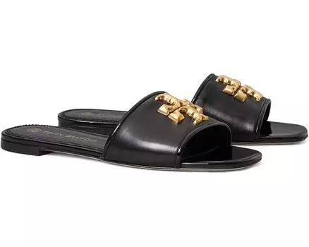 Сандалии Tory Burch Eleanor Slide, цвет Perfect Black/Perfect Black