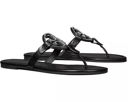 Сандалии Tory Burch Miller Pave, цвет Perfect Black/Jet