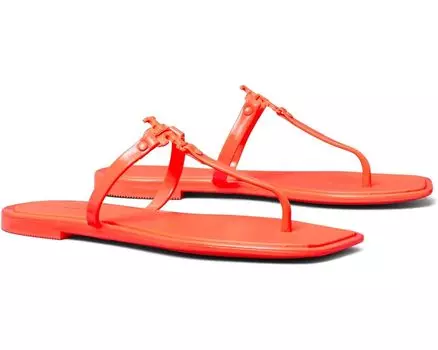 Сандалии Tory Burch Roxanne Jelly, цвет Fluorescent Pink/Fluorescent
