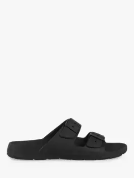 Сандалии totes SOLBOUNCE Adjustable Slider, черный