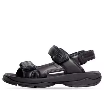 Сандалии tourist sandals 'black' Balenciaga, черный