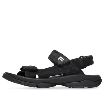Сандалии tourist sandals 'black' Balenciaga, черный
