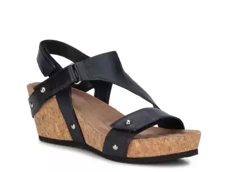 Сандалии Traci Wedge Sandal Ros Hommerson, черный