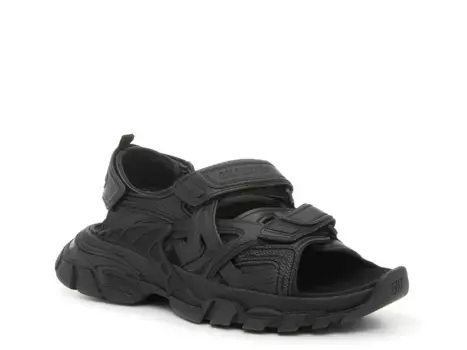 Сандалии Track Sandal Balenciaga, черный