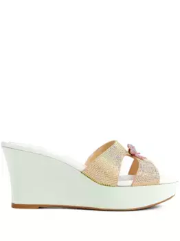 Сандалии Trasmission Ren Caovilla, зеленый