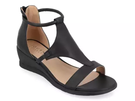 Сандалии Trayle Wedge Journee, Black