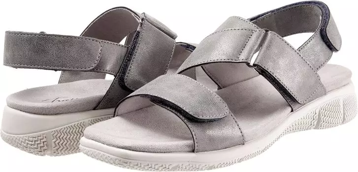 Сандалии Trotters Tatia, цвет Silver Metallic