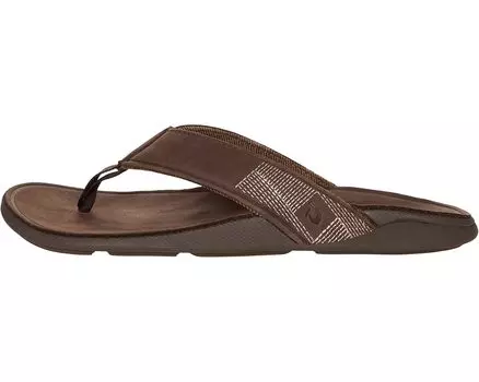 Сандалии Tuahine OluKai, темное дерево