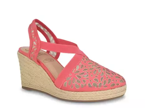 Сандалии Tuccia Wedge Sandal Impo, цвет rosycoral
