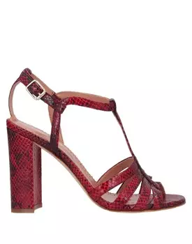 Сандалии Twinset, бордовый