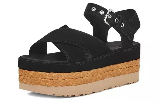 Сандалии UGG Aubrey Ankle Sandal Black Women's