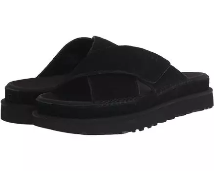 Сандалии UGG Goldenstar Cross Slide, черный