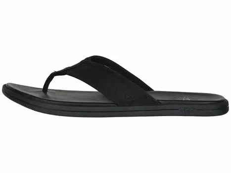 Сандалии UGG Seaside Flip Leather, черный