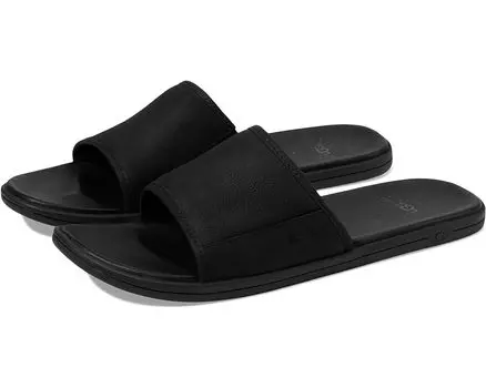 Сандалии UGG Seaside Slide, цвет Black Leather
