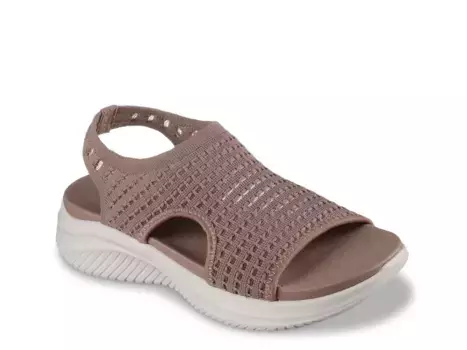 Сандалии Ultra Flex 3.0 Checkin' In Skechers, Light Brown