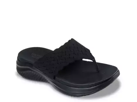 Сандалии Ultra Flex 3.0 Rhythm Waves Skechers, Black