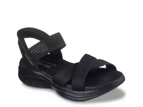 Сандалии Ultra Flex 3.0 Summerville Sandal Skechers, черный