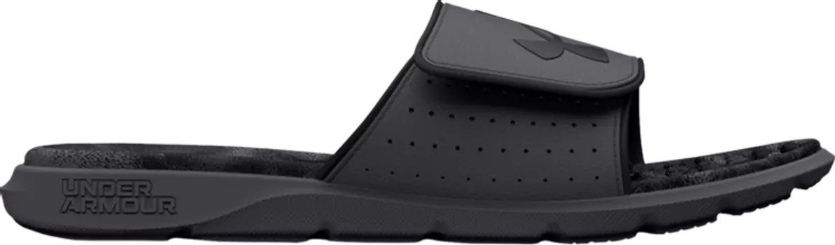 Сандалии Under Armour Ignite 7 Graphic Strap Slide Pitch Grey Black, серый