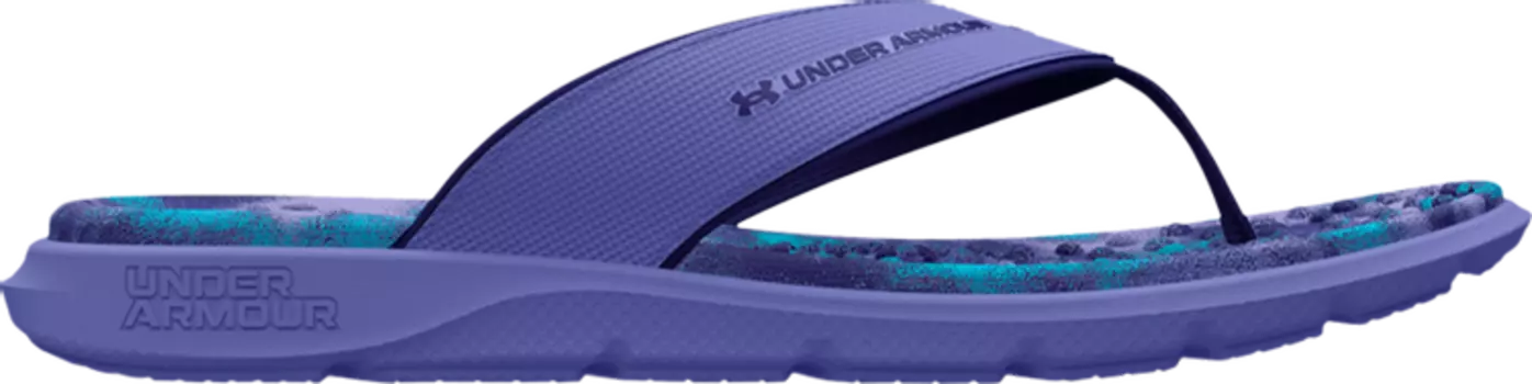 Сандалии Under Armour Ignite Pro Marbella Graphic Sandal GS Baja Blue Camo, синий